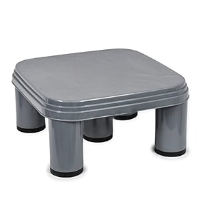 squiremodern strong printed plastic stool for perfect posture sitting bathroom patla livingroom kitchen home garden