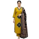 BHARVITA Women39s Rayon Handwork Embroidered and Printed
