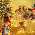 BHCLIGHT 75FT 1500LED Cluster Christmas Lights with Remote, Warm White
