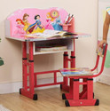 Bhella Kids study Desk & Chair with Adjustable Height engineered wood Desk Chair