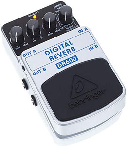 bheringer dr600 digital reverb digital stereo reverb effects damper  sustain pedal
