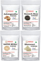 BHRAGU AYURVEDA AshwagandhaSafed MusliShatavariKounchKonch Beej Powder Combo