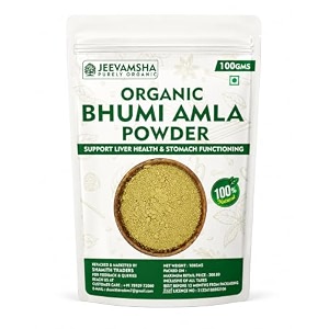 bhumi amla powder  100g  organic herbal liver detox powder  supports liver health digestion amp gut cleanse  rich in antioxidants amp vitamin c  no chemicals no preservatives 