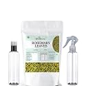 Bhumittra Rosemary Leaves with Free Trigger Spray bottle & Applicator bottle | Rosemary for Food, Hair care, Herbal Tea | 50 Grams