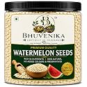 Bhuvenika Dry Friuts &amp; Mukhwas Raw Watermelon Seeds 1kg | Tarbuj Beej | Seeds for Snacking | Gluten-Free