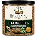 Bhuvenika Dry Fruits &amp; Mukhwas Halim Seeds For Eating 500gm |Garden Cress Aliv Seeds | Hygienically Packed | Raw and Natural | Halim SeedI Used in Cooking, Baking, Smoothies and Other Beverages and Hair Growth