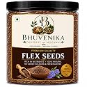 Bhuvenika Dry Fruits & Mukhwas Raw Flaxseeds 1Kg| Rich In Antioxidants | Rich In Protein & Dietary Fibre | Nutty & Crunchy Delight | Hygienically Packed