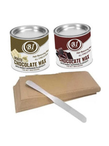 bi - quality product the best  white chocolate 500g wax combo for all type of skin wax