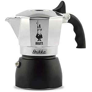bialetti brikka aluminium stovetop coffee maker 2 cup 90ml italian made new brikka 2020 moka pot the only coffee maker capable of producing the cream of the espresso 2 cups