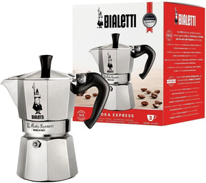 Bialetti Moka Express Stove Top Espresso Coffee