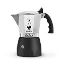Bialetti Nuova Brikka 2 Cups (2023 Edition) – Authentic Italian Moka Espresso Maker with Creamy Foam, Pressure Valve Technology & Iconic Italian Design
