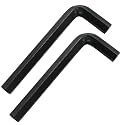 Biaungdo Black 12mm Hex Key Wrench, 2 Pcs, L Shaped Hex Key Spanner Set