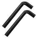 Biaungdo Black 14mm Hex Key Wrench Set, 2 Pcs, L Shaped