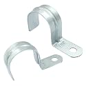 Biaungdo M40 Rigid Pipe Strap, 1-1/2 Inch, Zinc Plated Steel, 30 Pcs