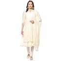 BIBA Embroidered Poly Cotton Mandarin Women39s Salwar