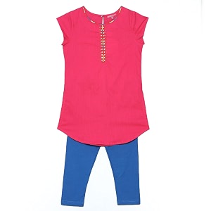 biba girls salwar suit set