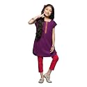 BIBA Girls Kurta Suit Set