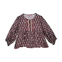BIBA Girl39s Viscose Full Sleeves Printed Regular