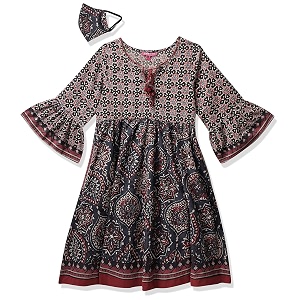 BIBA Girls Below the Knee Dress