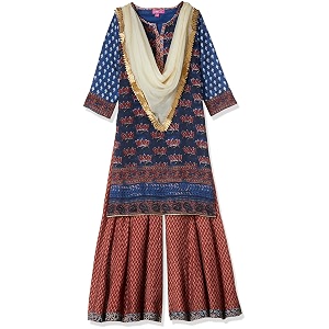 biba girls salwar suit set