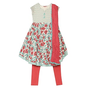 biba girls salwar suit set