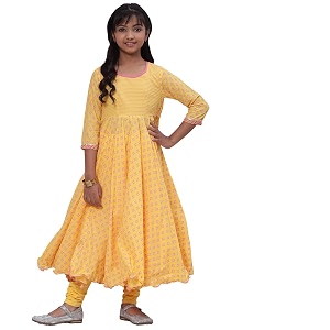 biba girls salwar suit set