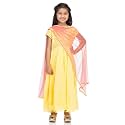 BIBA Girl Cotton Anarkali Printed Suit Set