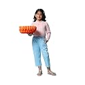 BIBA Girls Regular Mid Rise Cotton Blend