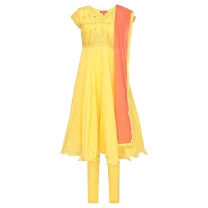 biba girls salwar suit set