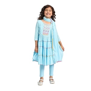 BIBA Girls Salwar suit sets