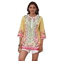Biba Printed Cotton Straight Casual Kurtas