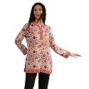 Biba Printed Polyester Straight Casual Kurtis