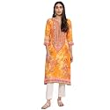 BIBA Printed Rayon Round Neck Women39s Kurta