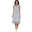 BIBA Printed Round Neck A-Line Womens Kurta