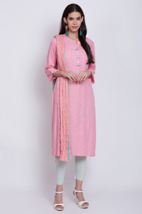 biba pure cotton solid women dupatta