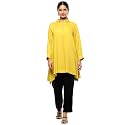 BIBA Rayon Regular Casual Solid Kurta