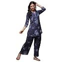 BIBA Women39s High Rise Nylon Liva Casual