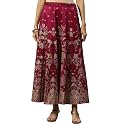 BIBA Women39s Poly Cotton Maxi Skirt