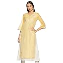 BIBA Women39s Poly Cotton Regular Fit Flared