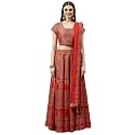 BIBA Womens Polyester Readymade Lehenga Set