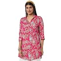 BIBA Women39s Printed Regular Fit Blouse