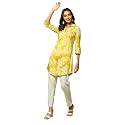 BIBA Women39s Rayon Regular Fit Casual Printed