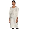 BIBA Women39s Rayon Straight Kurta