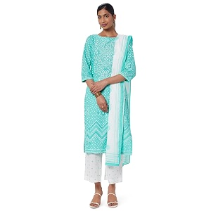 BIBA Women Biba Women Voile Straight Suit