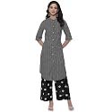 BIBA Women Cambric Straight Printed Suit Set