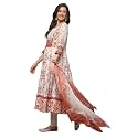 BIBA Women Cotton Anarkali Kurta Churidar Suit