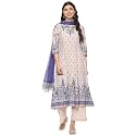 BIBA Women Cotton Blend Kalidar Printed Suit
