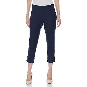 BIBA Cotton Blend Solid Regular Casual Pants
