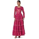 BIBA Women39s Fit and Flare Knee Length