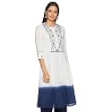 BIBA Women Cotton A-Line Kurta